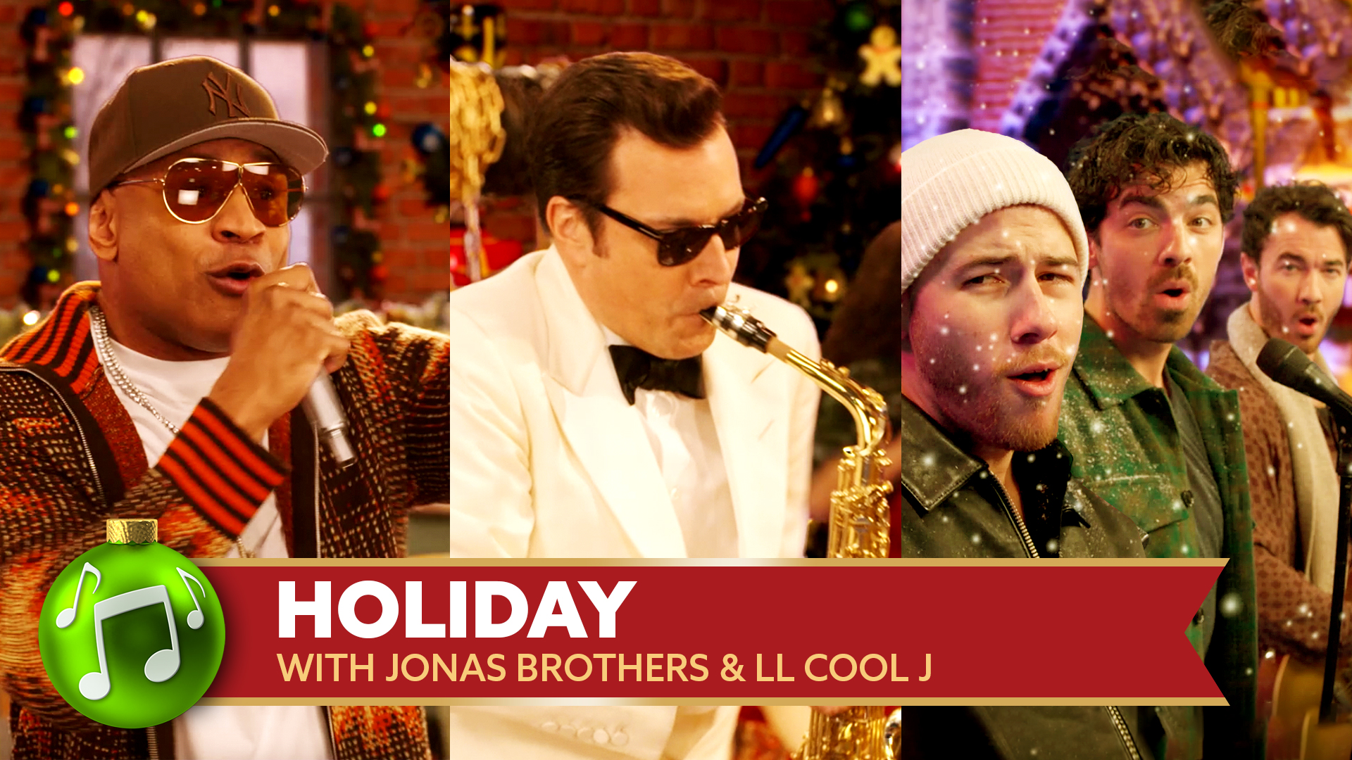 "Holiday" ft. Jonas Brothers & LL Cool J
